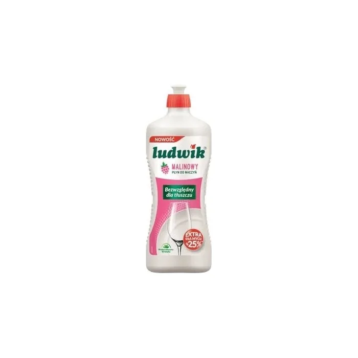 Ludwik Raspberry Essence Premium Dishwashing Liquid 900ml