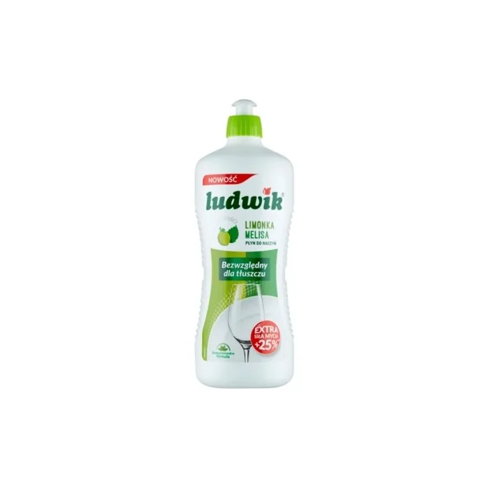 CHEMIA Ludwik Dishwashing Liquid Lime and Melissa Fragrance 900ml
