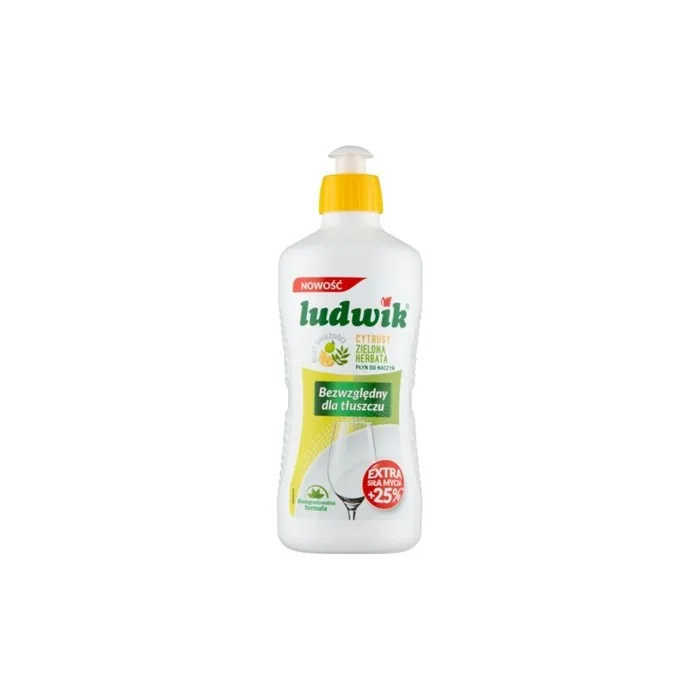 Ludwik Dishwashing Liquid Citrus Green Tea 450g