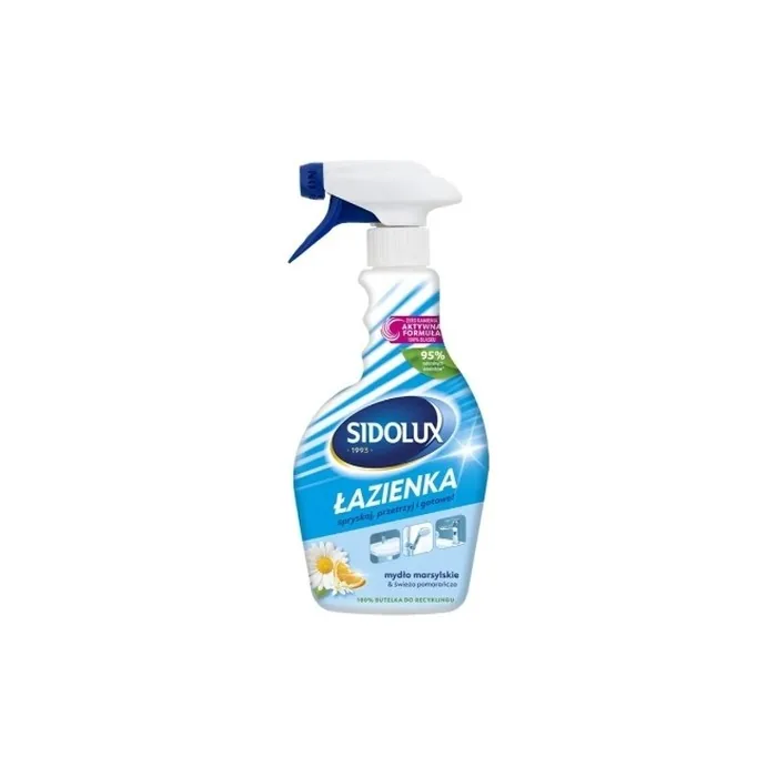 Sidolux Bathroom Cleaning Liquid Marseille Soap Fresh Orange 500 Ml