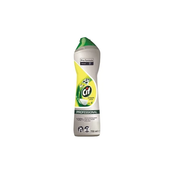 Unilever Cif Cleaning Cream 750ml Lemon Professional