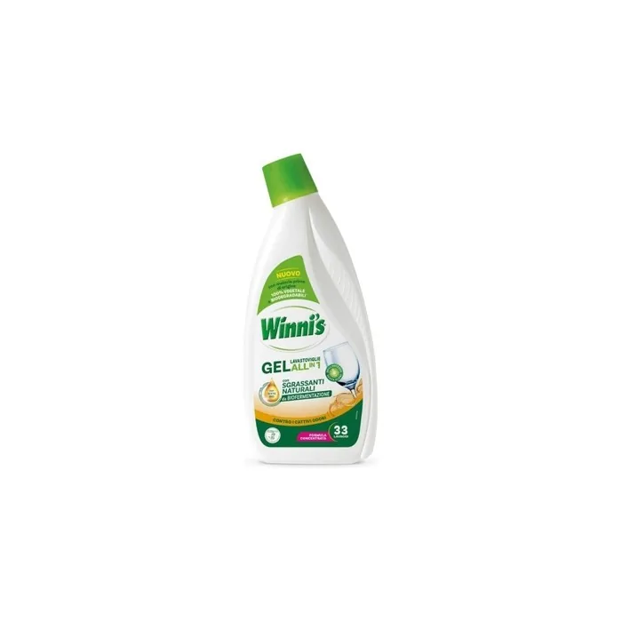 Winni's Dishwashing Gel With Antibacterial Properties 561 Ml For 33 Washes