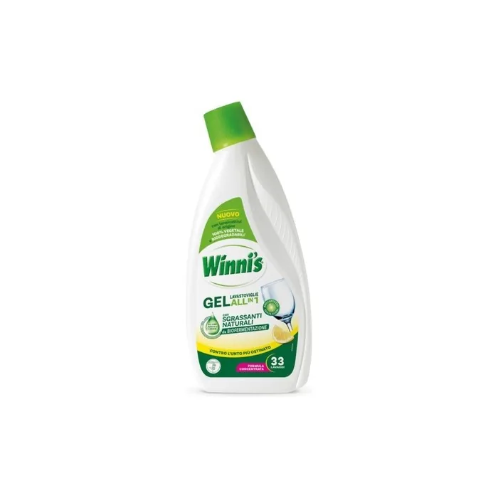 Winni's Dishwashing Gel With Lemon 561 Ml For 33 Washes