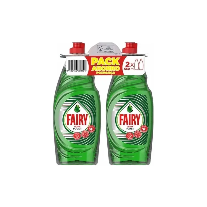 Fairy Ultra Powder 2x650ml