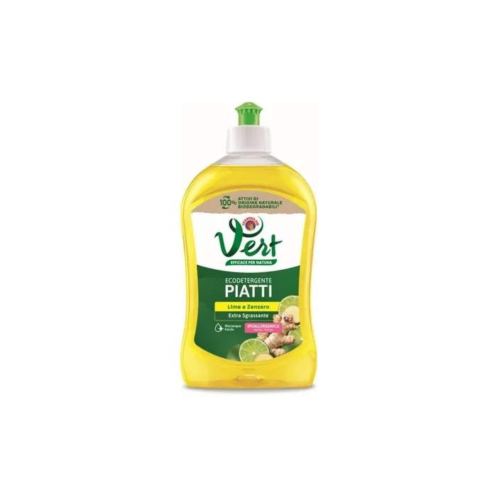 Chanteclair Green Dishwashing Liquid 500 Ml Lime And Ginger