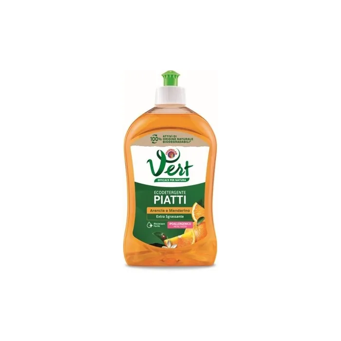 Chanteclair Green Dishwashing Liquid 500 Ml Orange And Mandarin