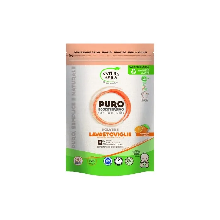 Natura Amica Pure Dishwashing Liquid In Powder, 250 G