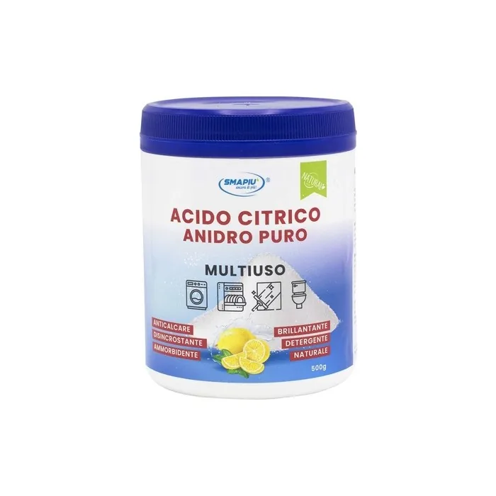 Hemir Pure Citric Acid - Multi-Purpose Detergent 100% Natural Origin 1.5kg