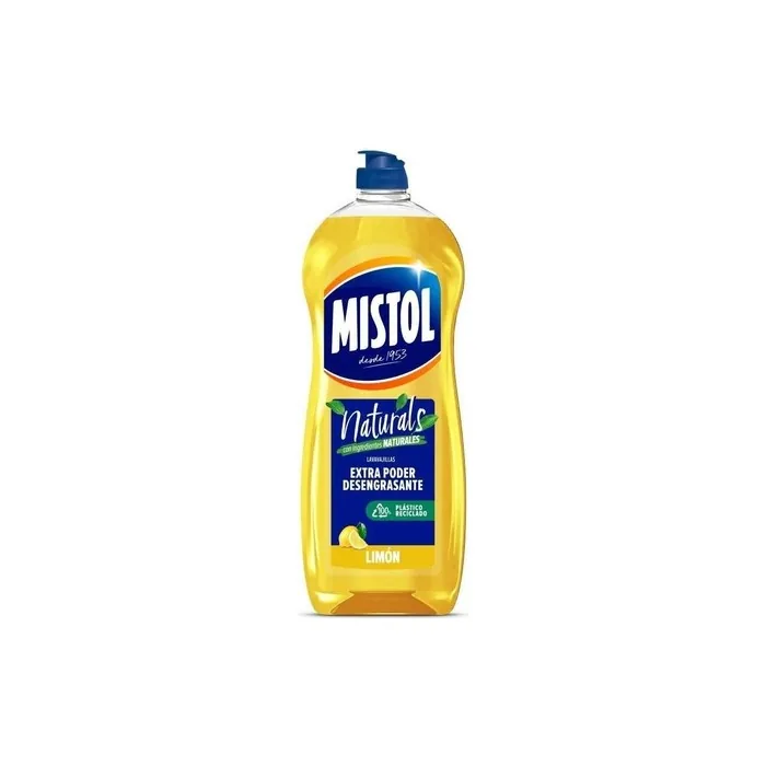 Mistol Naturals Lemon Dishwashing Liquid 650ml
