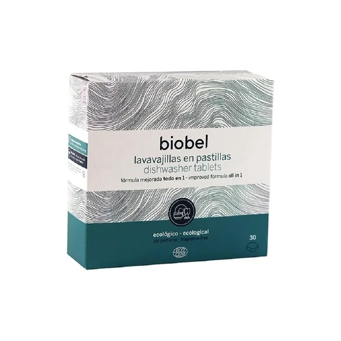 Biobel Ecological Dishwasher Tablets - Pack of 30
