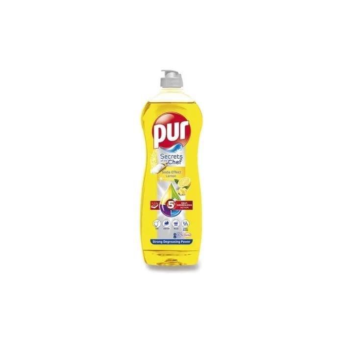 Pur Secrets Of Chef Lemon Dishwashing Liquid - 750 Ml