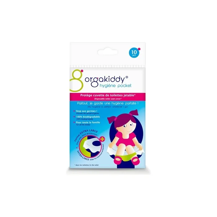 Orgakiddy Disposable Toilet Bowl Protector XL - Pack of 10