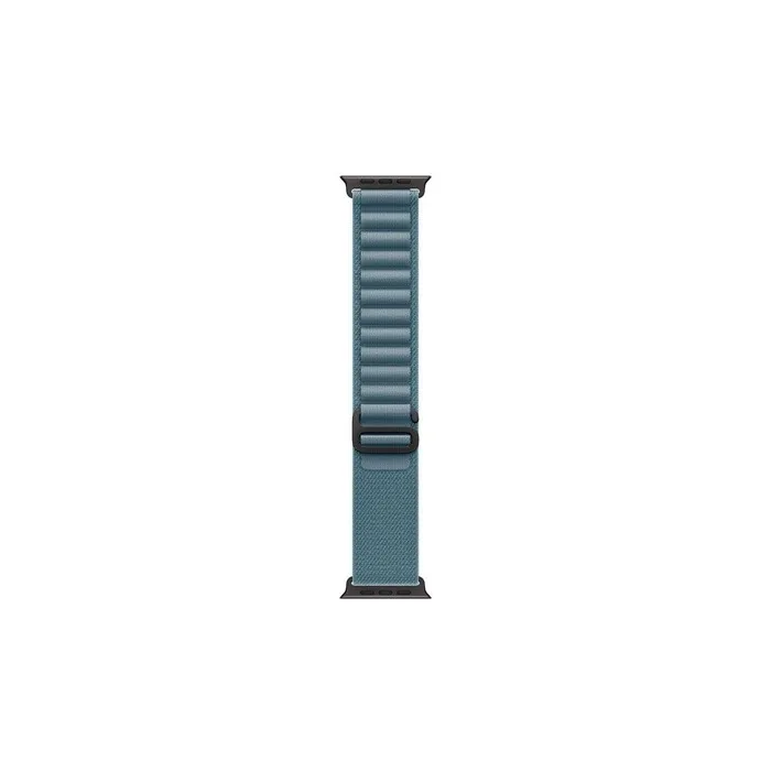 Apple Alpine Loop For Watch Ultra 49mm Black Light Blue Size S