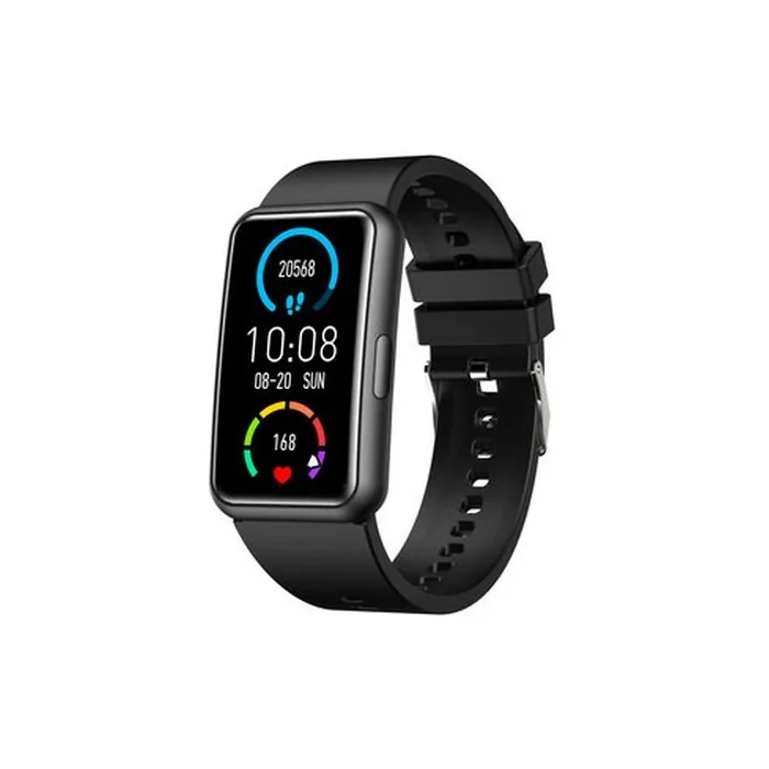 ABYX Etna Black Smart Watch with Bluetooth Connectivity 0.15m - Waterproof