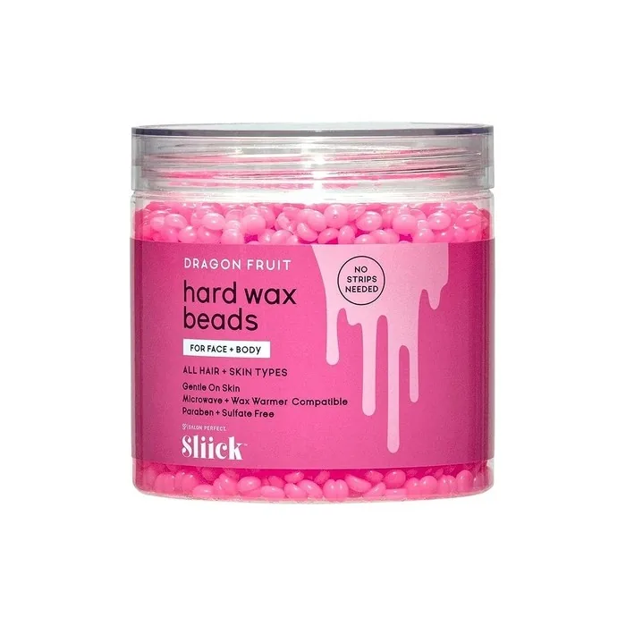 Sliick Dragon Fruit Hard Wax 8oz 226g Home Waxing Hair Removal Salon Perfect