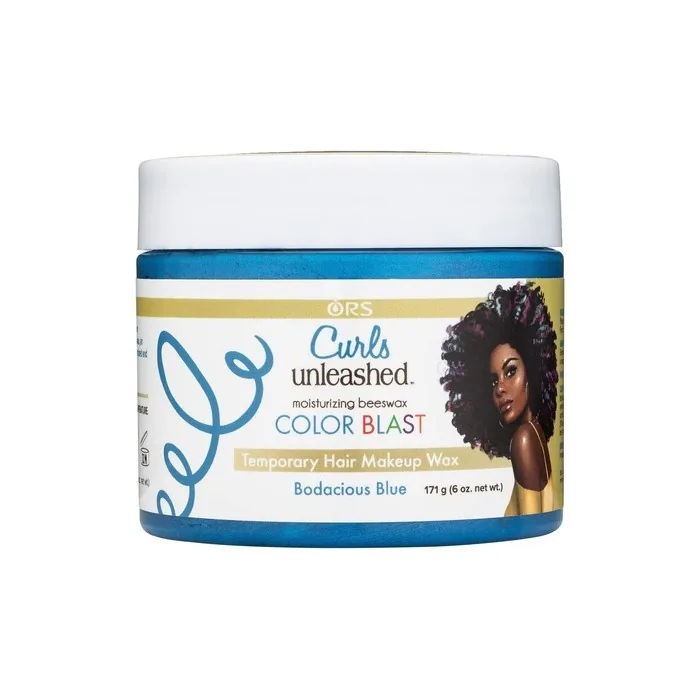 Color Blast Temporary Hair Makeup Wax Bodacious Blue