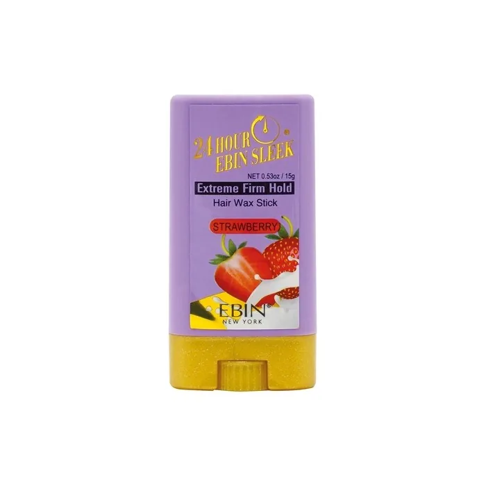 24 Hour Edge Tamer Sleek Hair Wax Stick Strawberry 053oz