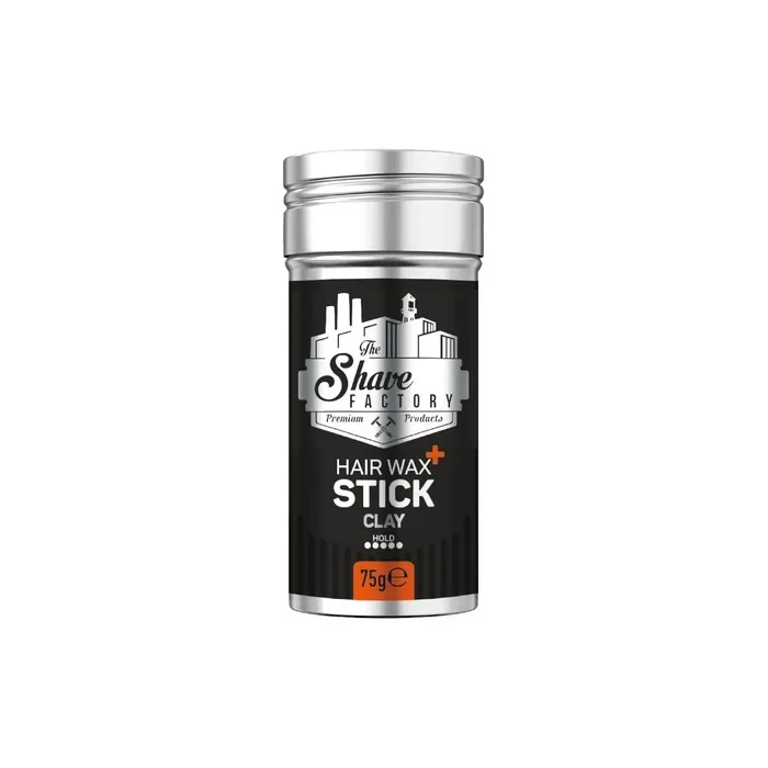 The Shave Factory Hair Wax Stick Clay Long Lasting Styling Wax Stick Smoothing And Slick Stick For Hair Wigs 27oz 75g