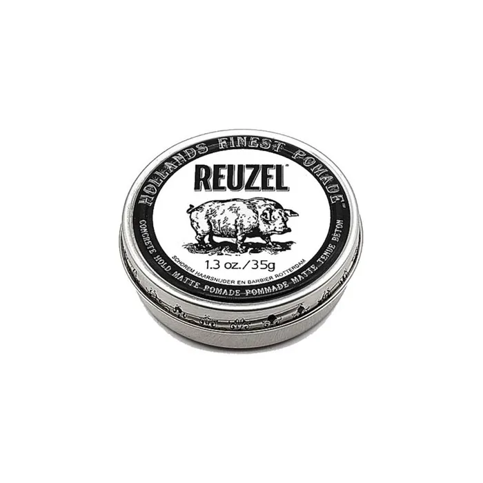 Reuzel Concrete Matte Pomade Strong All Day Hold Water Soluble Styling