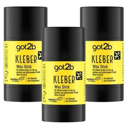 Schwarzkopf Got2b Adhesive Wax Stick for Sleek Looks 50g