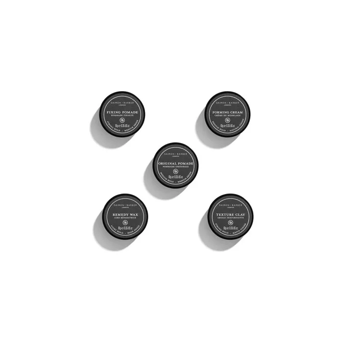 Daimon Barber World Traveller Set for Men 5 Piece 0.35oz Fixing Pomade