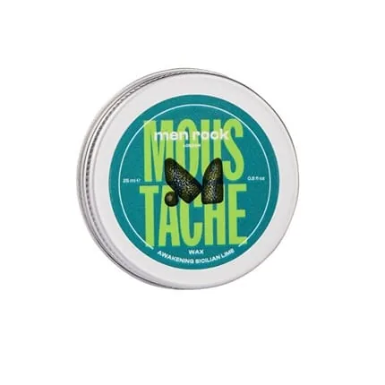Men Rock London Awakening Moustache Wax Sicilian Lime 25 Ml