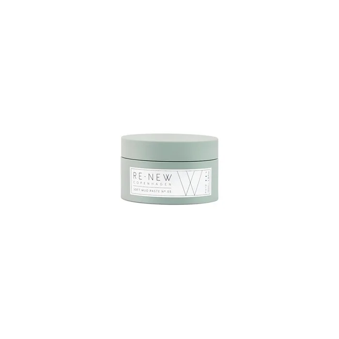 Re-New Copenhagen Mud Paste Hair Wax 100ml Vegan Hair Styling Wax for Men and Women