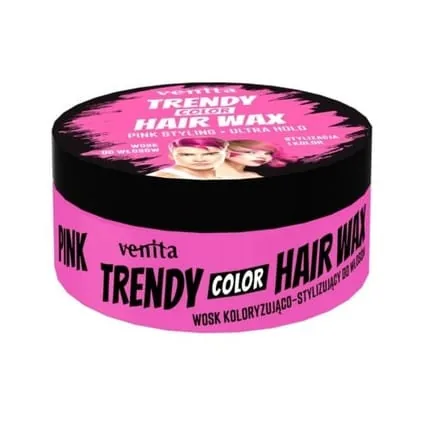 Venita Trendy Hair Wax Pink 75g