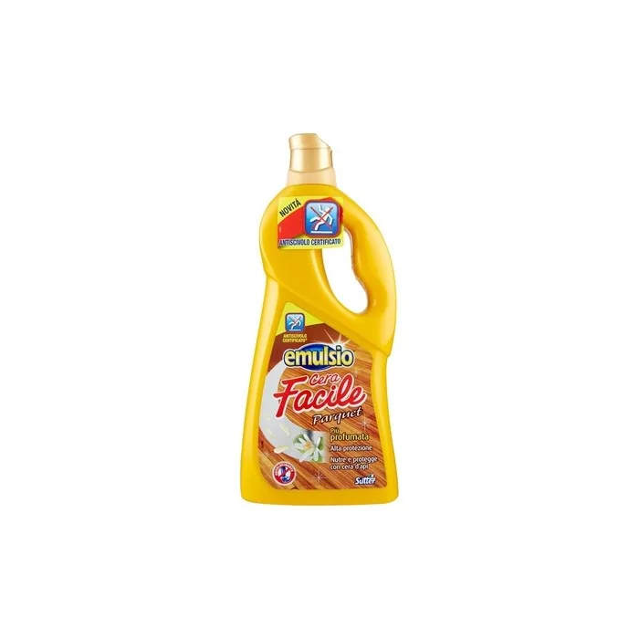 Emulsio Easy Parquet Wax 750ml - Self-Polishing, Non-Slip