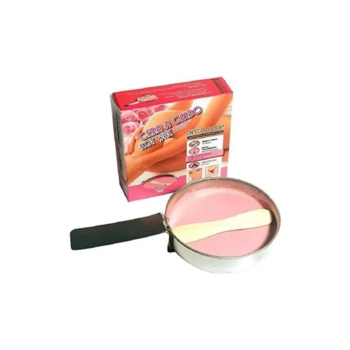 Arcocere Rosa Hot Wax Small Pot 120g