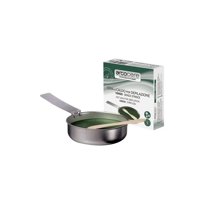 Arcocere Azulen Green Hot Wax Small Pot 120g