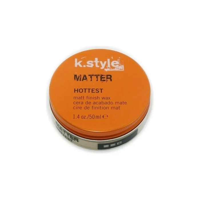K.Style Matter Matt Finish Wax Flexible Mattifying Hair Styling Wax 50ml