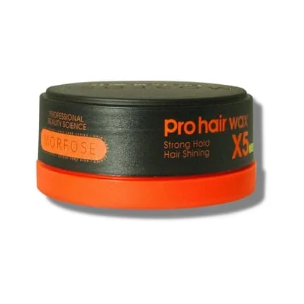 Morfose Men Pro Hair Wax X5 Strong Hold 150ml Pack Of 5