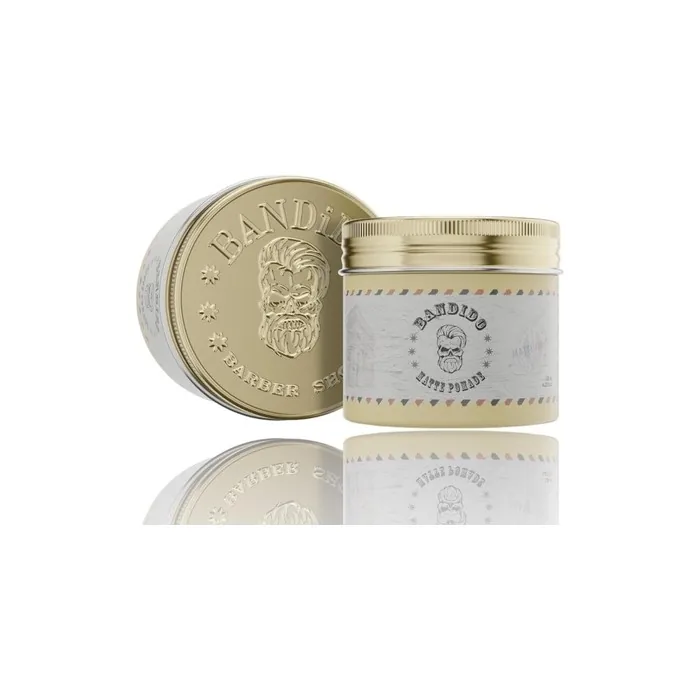 Bandido Hair Styling Pomade Wax Oil Based Natural Matte Look Medium Hold 125ml