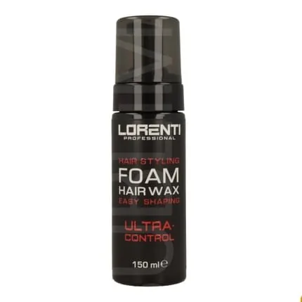 Lorenti Professional Foam Hair Wax 150ml - Ultra Control with Vanilla Scent