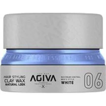 Agiva Hair Styling Clay Wax Natural Look White 06 155ml