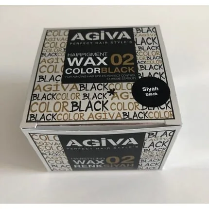 AGIVA Color Wax 02 Black 120g