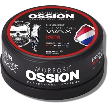 Morfose Ossion Premium Barber Line Extra Hold Hair Styling Wax 150ml