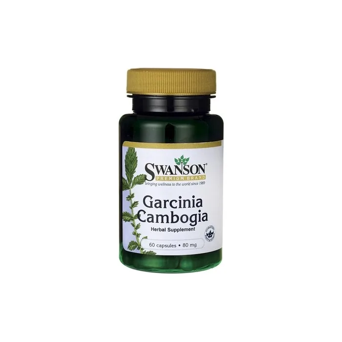 Swanson Garcinia Cambogia 5:1 Extract 80mg 60 Capsules