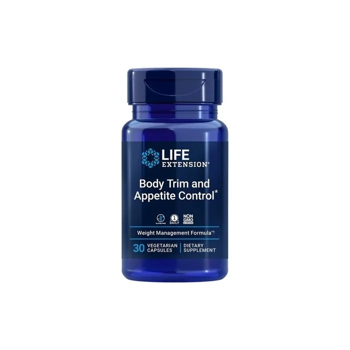 Life Extension Body Trim and Appetite Control Supplement 30 Vegetarian Capsules