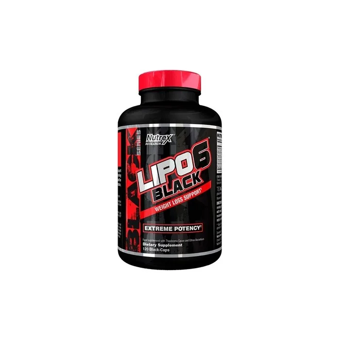 Nutrex LIPO 6 Black Extreme Potency 120 Capsules