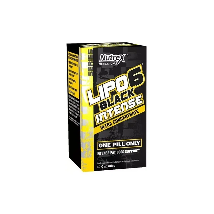 Nutrex Lipo 6 Black Intense Ultra Concentrate 60 Capsules