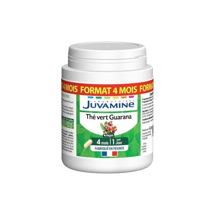 Juvamine Fat Burner Green Tea Guarana Slimming and Toning Action
