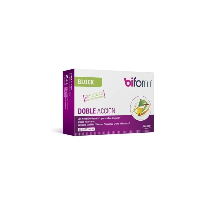 Dietisa Biform Block Double Action 30 Capsules