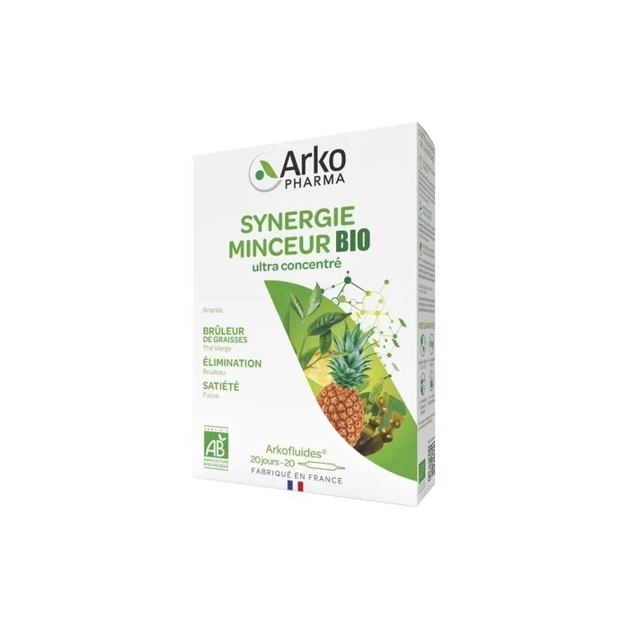 Arkopharma Slimming Synergy Virgin Tea with Fucus, Birch, and Pineapple
