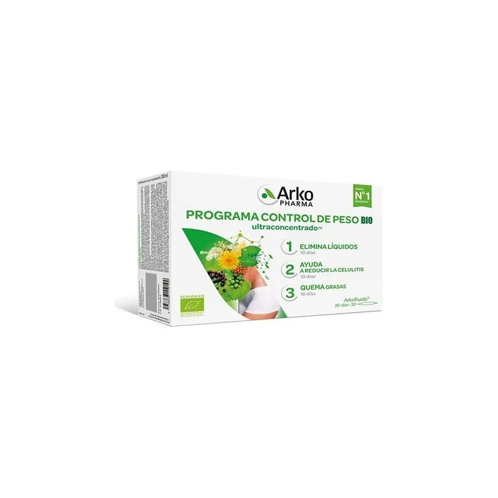 Arkopharma Arkofluid Weight Control Program 30 Days 10 Ml