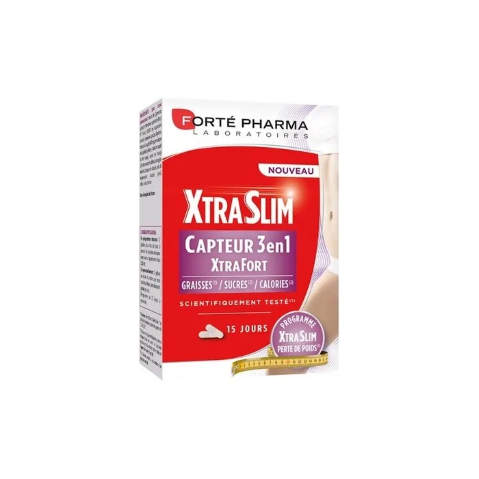 Forte Pharma Xtraslim 3 in 1 Sensor Xtrafort Dietary Supplement 60 Capsules