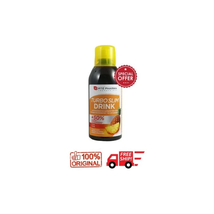 Forte Pharma TurboSlim Pineapple 500ml - 10 Day Slimming Program Unisex