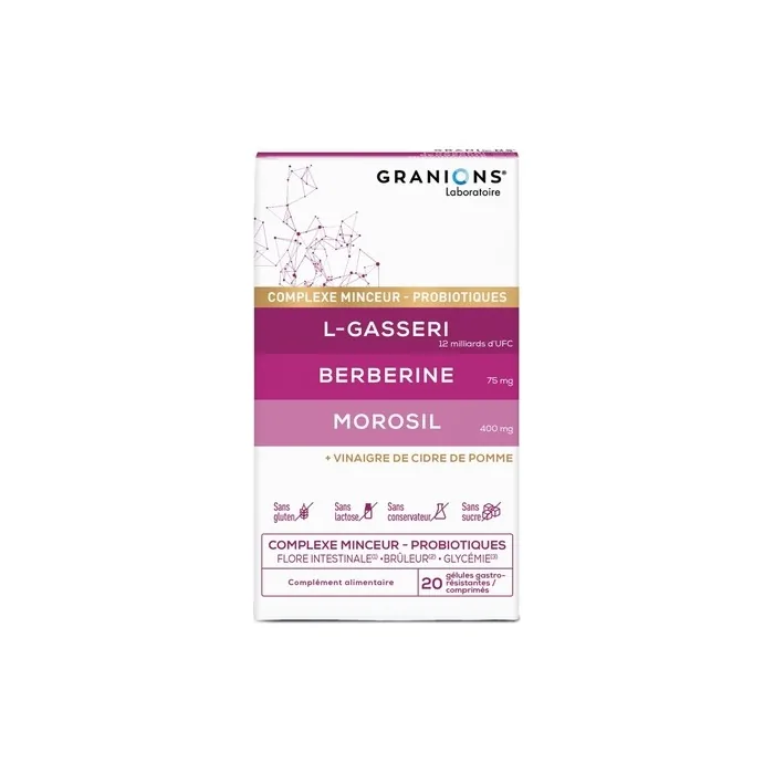 Granions Probiotic Slimming Complex with Morosil for Probiotic Intestinal Flora