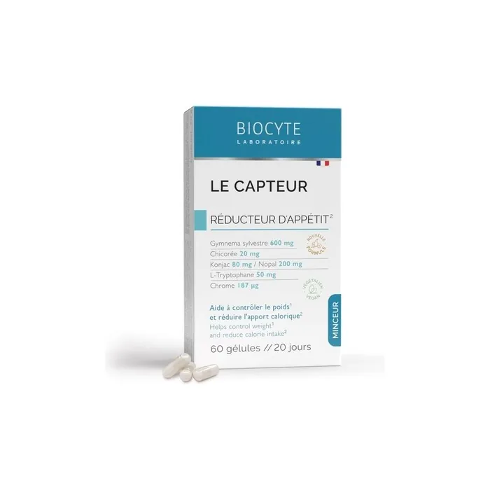 Biocyte Le Capteur Appetite Suppressant Food Supplement with Konjac and Gymnema